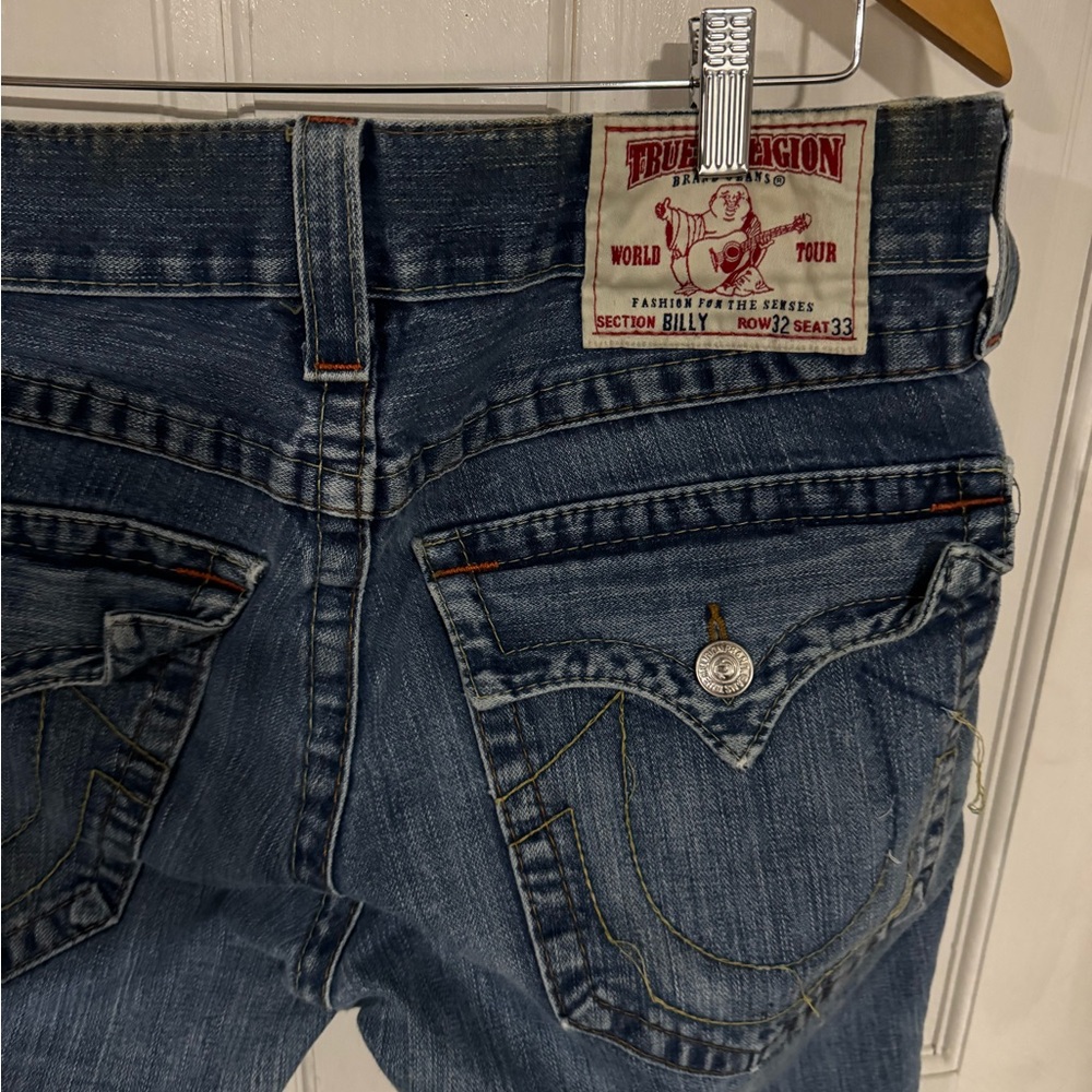 True Religion Blue Jeans shorts